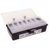 Jarvis Walker Viskoffer 1 Laags -Vissen Verkoop 40110 jw clear top tackle box 1tray black accessories