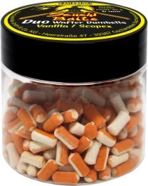 Senshi Baits Duo Wafter Dumbells Vanille/ Scopex 6 Mm