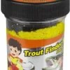 TFT Trout Finder Bait DRIJVEND Fruitsmaak Zwart/ Geel -Vissen Verkoop fruit geel zwart