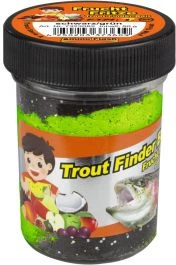 TFT Trout Finder Bait DRIJVEND Fruitsmaak Zwart/ Groen
