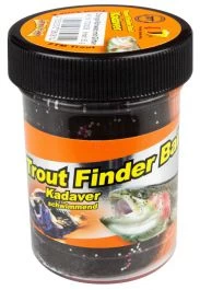 TFT Trout Finder Bait DRIJVEND Kadaver Zwart/ Oranje
