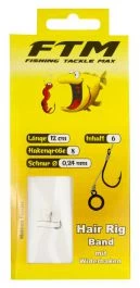 FTM Hair Rig Band Met Weerhaak Maat 12