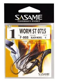 Sasame Haken Worm Maat 2