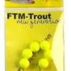 FTM New Generation Trout Pilots Geel Rond 10 Mm -Vissen Verkoop trout pilot geel 10 mm