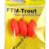 FTM New Generation Trout Pilots Rood Ovaal 12 Mm -Vissen Verkoop trout pilot ovaal 12 mm