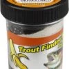 TFT Trout Finder Bait DRIJVEND Banaan Zwart/wit -Vissen Verkoop zwart wit banaan potje